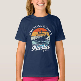 Kreuzfahrt zur Alaska Custom Family Matching Group T-Shirt