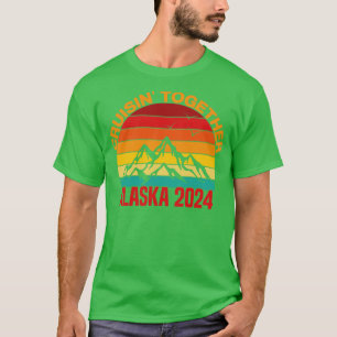 Kreuzfahrt zusammen alaska 2024 Urlaubsreise TShir T-Shirt