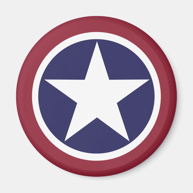 Kreuzfahrtbahn Stateroom Kabine Tür Marker Star Magnet (Vorne)