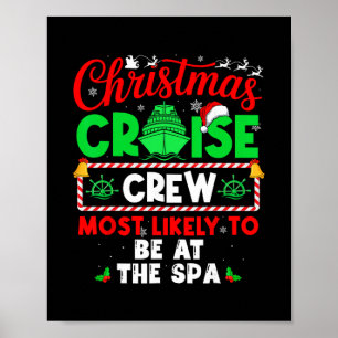 Kreuzfahrtbesatzung zu Weihnachten am Ehersten im Poster