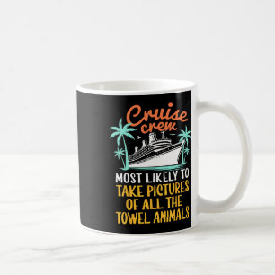 Kreuzfahrten Crew am ehesten geeignet, Handtuchbil Kaffeetasse