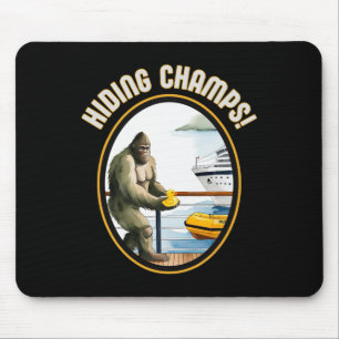 Kreuzfahrtenten und Bigfoot-Versteckchampions sind Mousepad