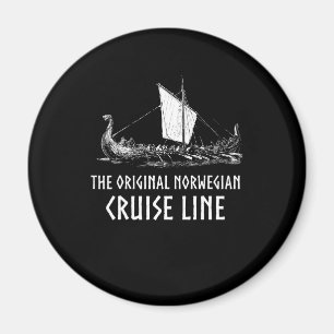 Kreuzfahrtlinie Odin und Valhalla Magnet