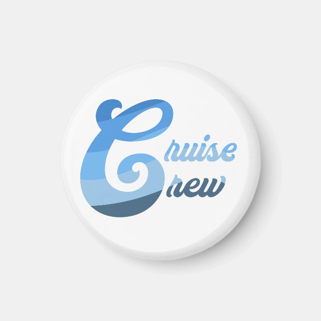 Kreuzfahrtmagnet für Crew Magnet (Vorne)