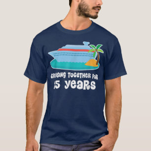 Kreuzfahrtpaare zum 25. Jubiläum 25 Jahre zusammen T-Shirt