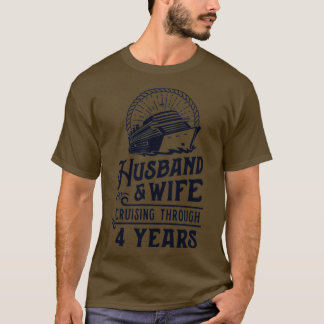 Kreuzfahrtpartner für Ehefrau und Handball 4 Jahre T-Shirt