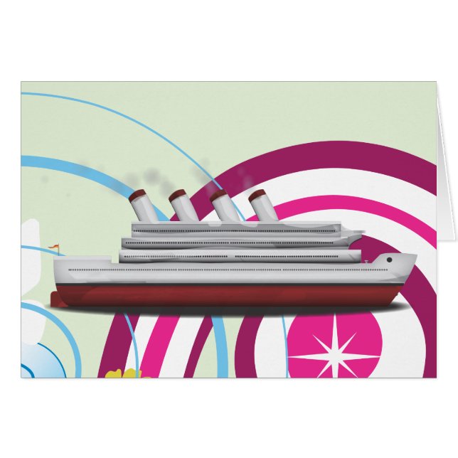 Kreuzfahrtschiff (Vorderseite (Horizontal))