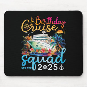 Kreuzfahrtschiff 2025 Familie Kreuzfahrt Urlaub Mousepad