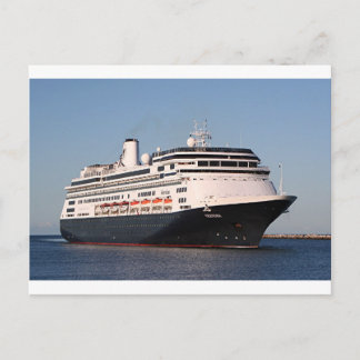 Kreuzfahrtschiff 7 postkarte