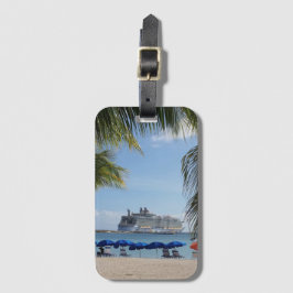 Kreuzfahrtschiff - AkrylGepäckmarke Gepäckanhänger