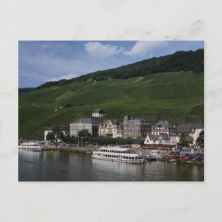 Kreuzfahrtschiff auf der Mosel, Bernkastel Kues, G Postkarte