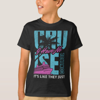 Kreuzfahrtschiff Boot Familienurlaub Humor T-Shirt