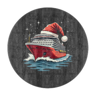 Kreuzfahrtschiff für Familien - Weihnachten Schneidebrett