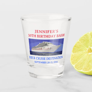 Kreuzfahrtschiff Geburtstag Urlaub Reisen Gutes Schnapsglas