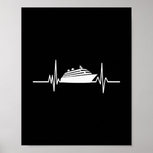 Kreuzfahrtschiff Herzschlag Kreuzfahrt Urlaub 1 Poster