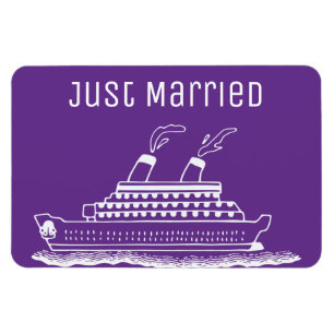 Kreuzfahrtschiff Hochzeit nur verheiratete Kabine  Magnet