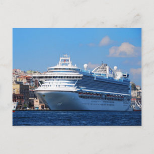 Kreuzfahrtschiff in Istanbul 2012 Kalender Postkar Postkarte