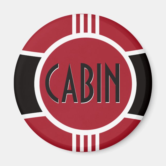 Kreuzfahrtschiff Kabine Stateroom Door Marker Magnet (Vorne)