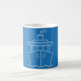 Kreuzfahrtschiff Kaffeetasse