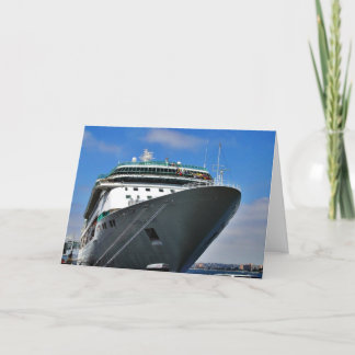 Kreuzfahrtschiff Karte
