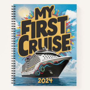 Kreuzfahrtschiff meine erste eigene Kreuzfahrt Notizbuch
