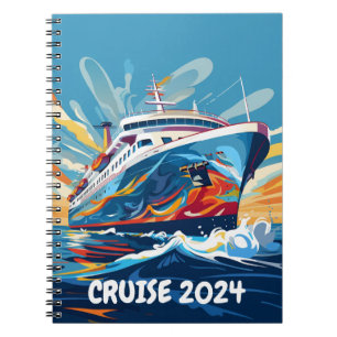 Kreuzfahrtschiff Personalisiert Notizblock