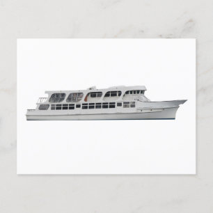 Kreuzfahrtschiff Postkarte