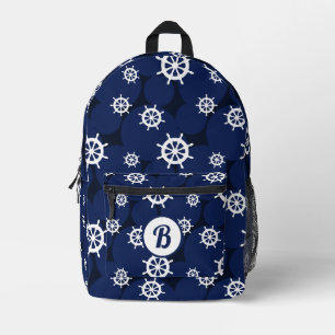 Kreuzfahrtschiff-Radmonogramm Bedruckter Rucksack