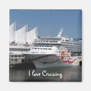 Kreuzfahrtschiff-Reisemagnet  Magnet
