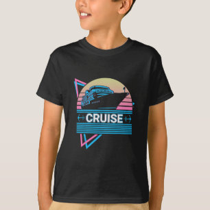 Kreuzfahrtschiff Retro T-Shirt