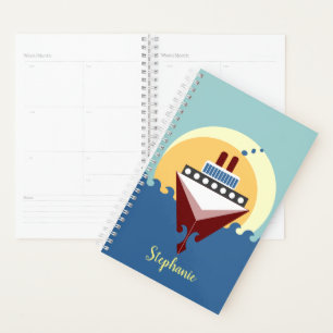 Kreuzfahrtschiff Sonnenaufgang Custom Day Planner Planer