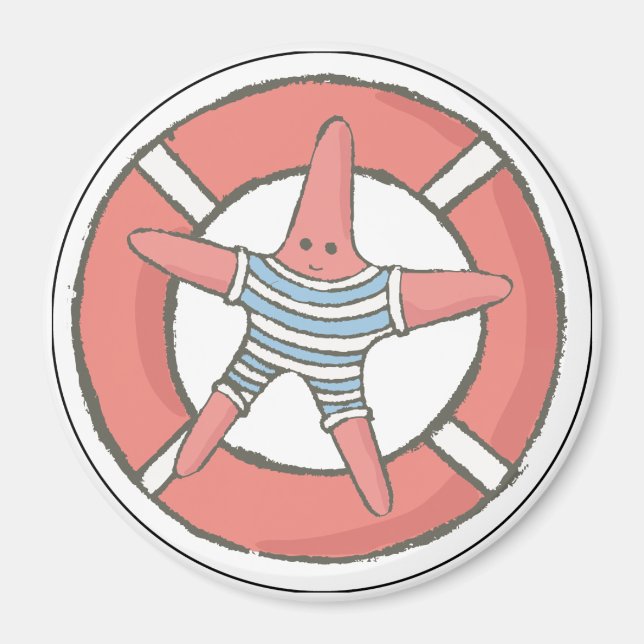 Kreuzfahrtschiff Star Fish Cabin Door Marker Magnet (Vorne)