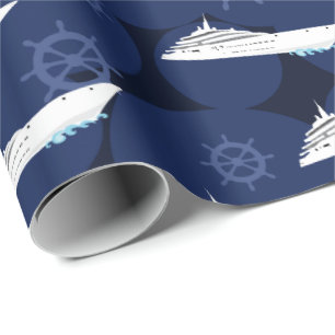 Kreuzfahrtschiffe Geschenkpapier
