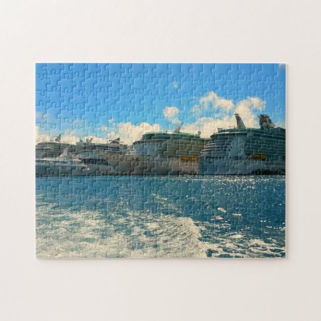 Kreuzfahrtschiffe in St. Martin/St. Maarten (Horizontal)