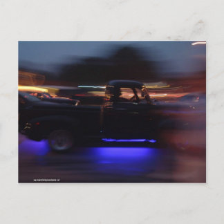 Kreuzfahrtwagen Postkarte