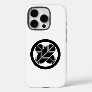 Kreuzfedern im Kreis iPhone 16 Pro Hülle