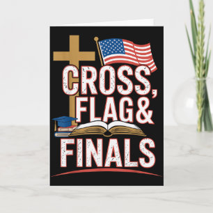 Kreuzflagge und Finals Christlicher Konservativer  Karte
