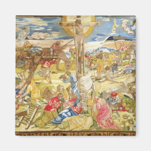 Kreuzigung, 1609 (Stickerei) Magnet