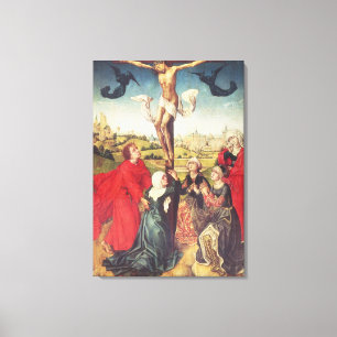 Kreuzigung, c.1510 (Öl auf Platte) Leinwanddruck