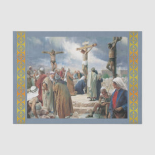 Kreuzigung durch Carl Bloch Seidenpapier