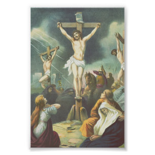 Kreuzigung Jesu Christi Fotodruck