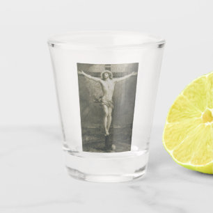 Kreuzigung Jesu Christi Schnapsglas