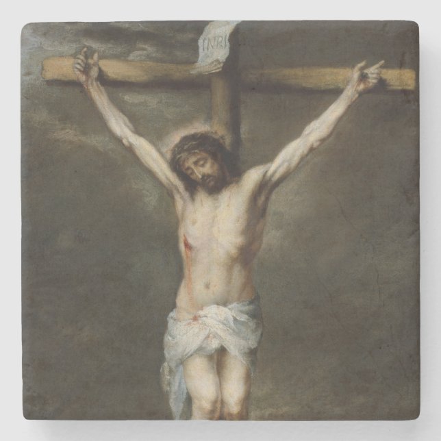Kreuzigung Jesu Steinuntersetzer (Vorderseite)