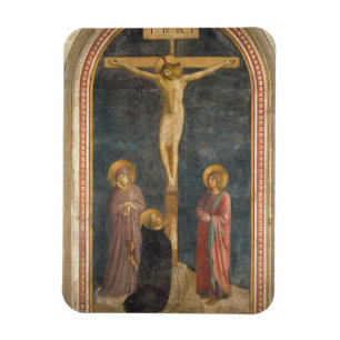 Kreuzigung mit der Jungfrau, SS. John das Evangeli Magnet