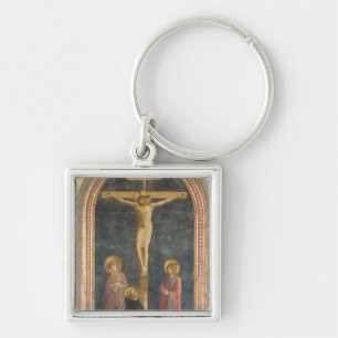 Kreuzigung mit der Jungfrau, SS. John das Evangeli Schlüsselanhänger