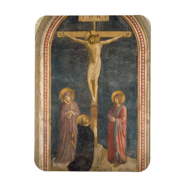 Kreuzigung mit der Jungfrau, SS. John the Evangeli Magnet (Vertikal)