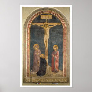 Kreuzigung mit der Jungfrau, SS. John the Evangeli Poster