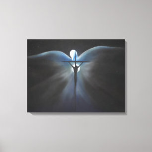 Kreuzigung von Christus mit dem Heiliger Geist Leinwanddruck
