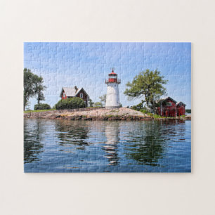 Kreuzinsel-Leuchtturm, New- Yorkpuzzlespiel