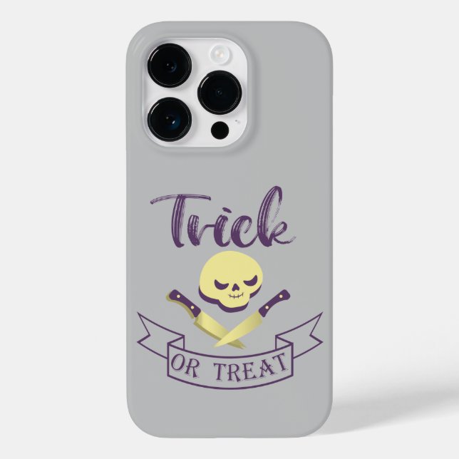 Kreuzknochen Halloween Band T Case-Mate iPhone 14 Pro Hülle (Rückseite)